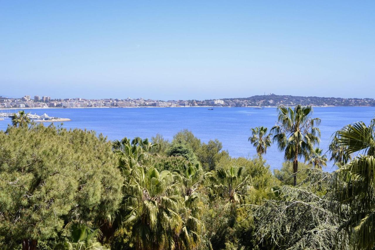 Cote D'Azur Sea View Tennis Beach Access Vallauris Bagian luar foto