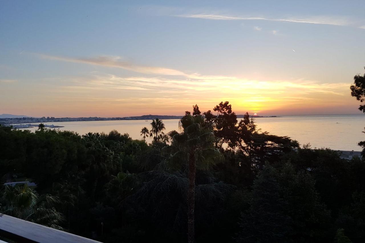 Cote D'Azur Sea View Tennis Beach Access Vallauris Bagian luar foto