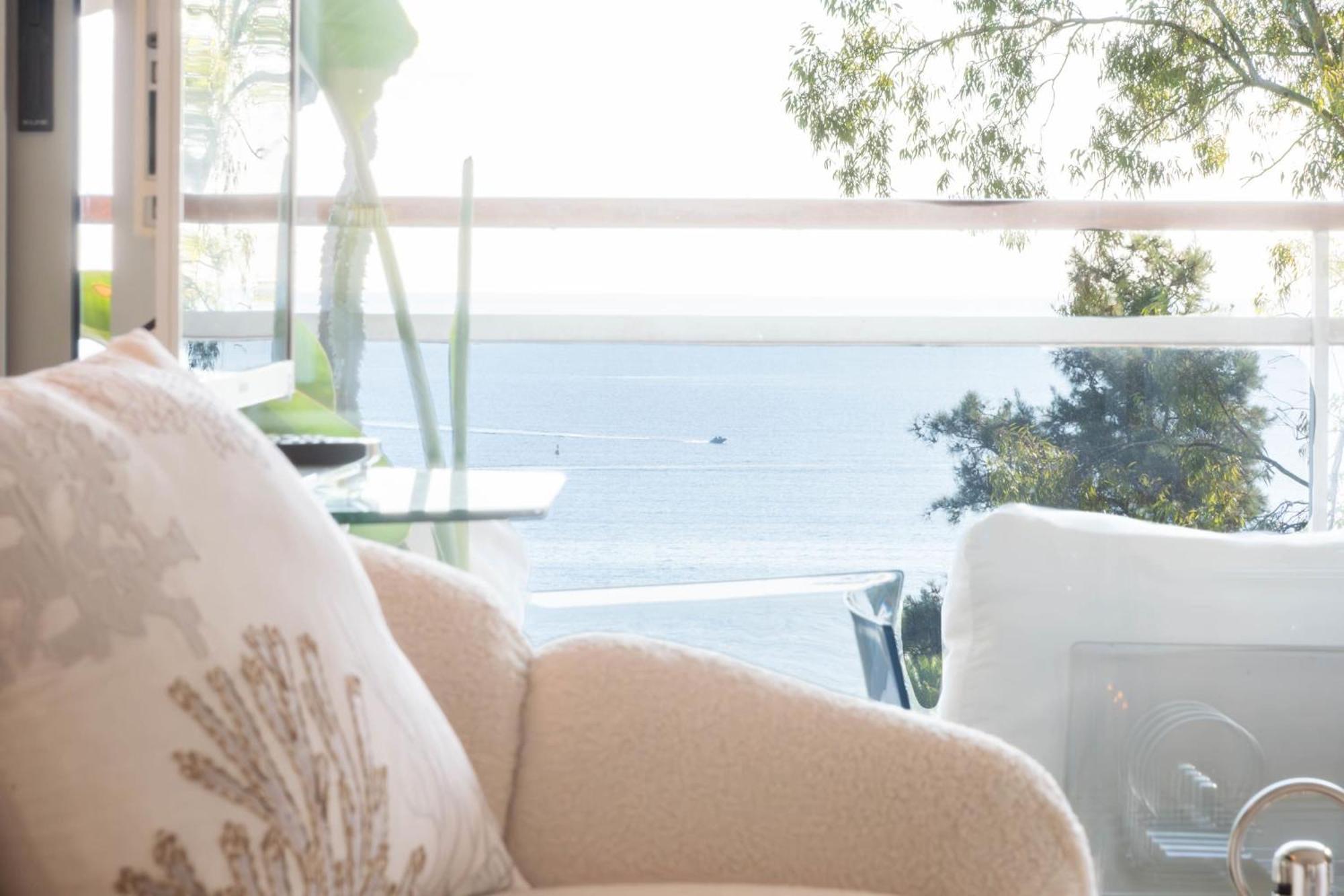 Cote D'Azur Sea View Tennis Beach Access Vallauris Bagian luar foto