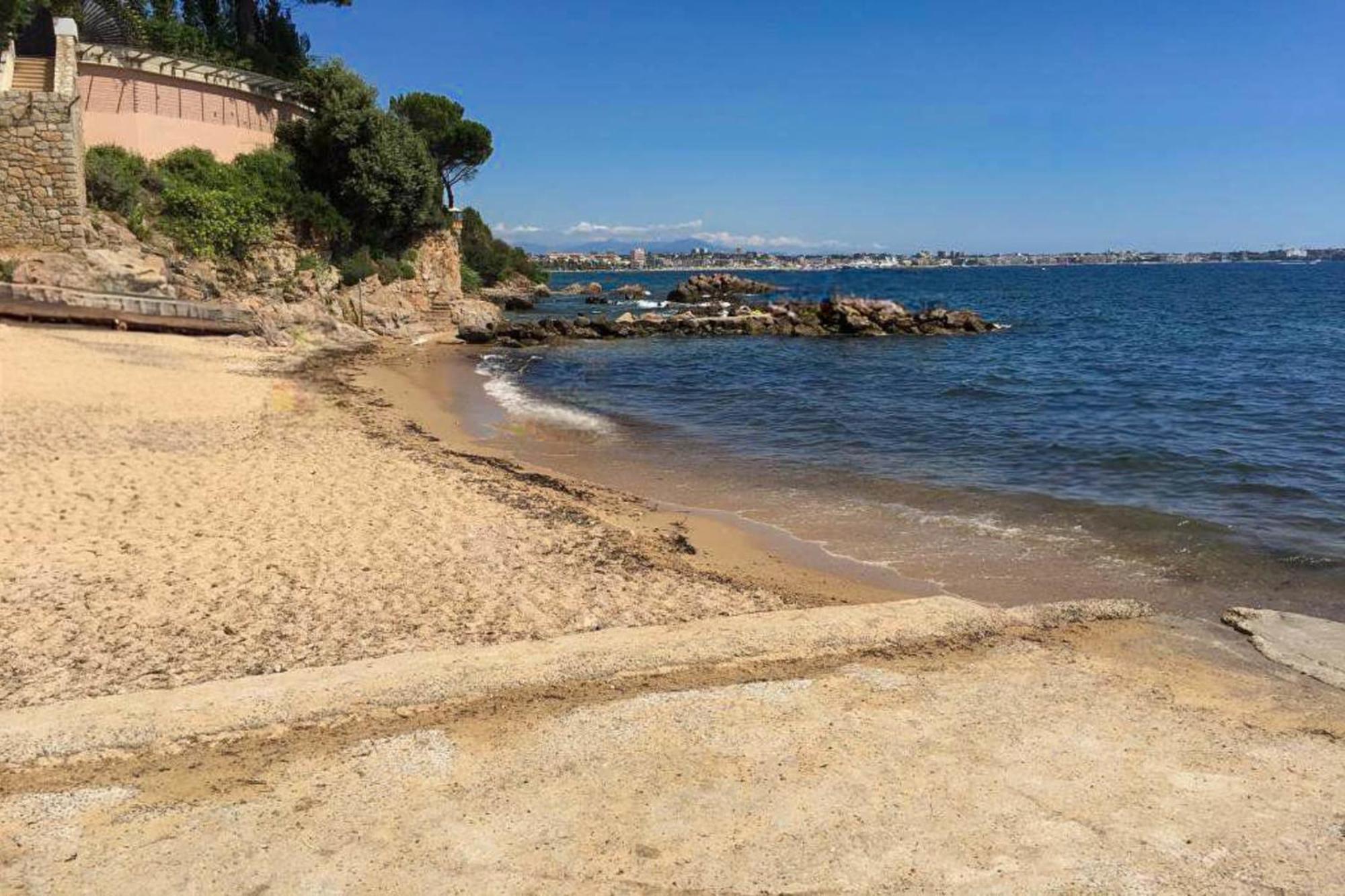 Cote D'Azur Sea View Tennis Beach Access Vallauris Bagian luar foto