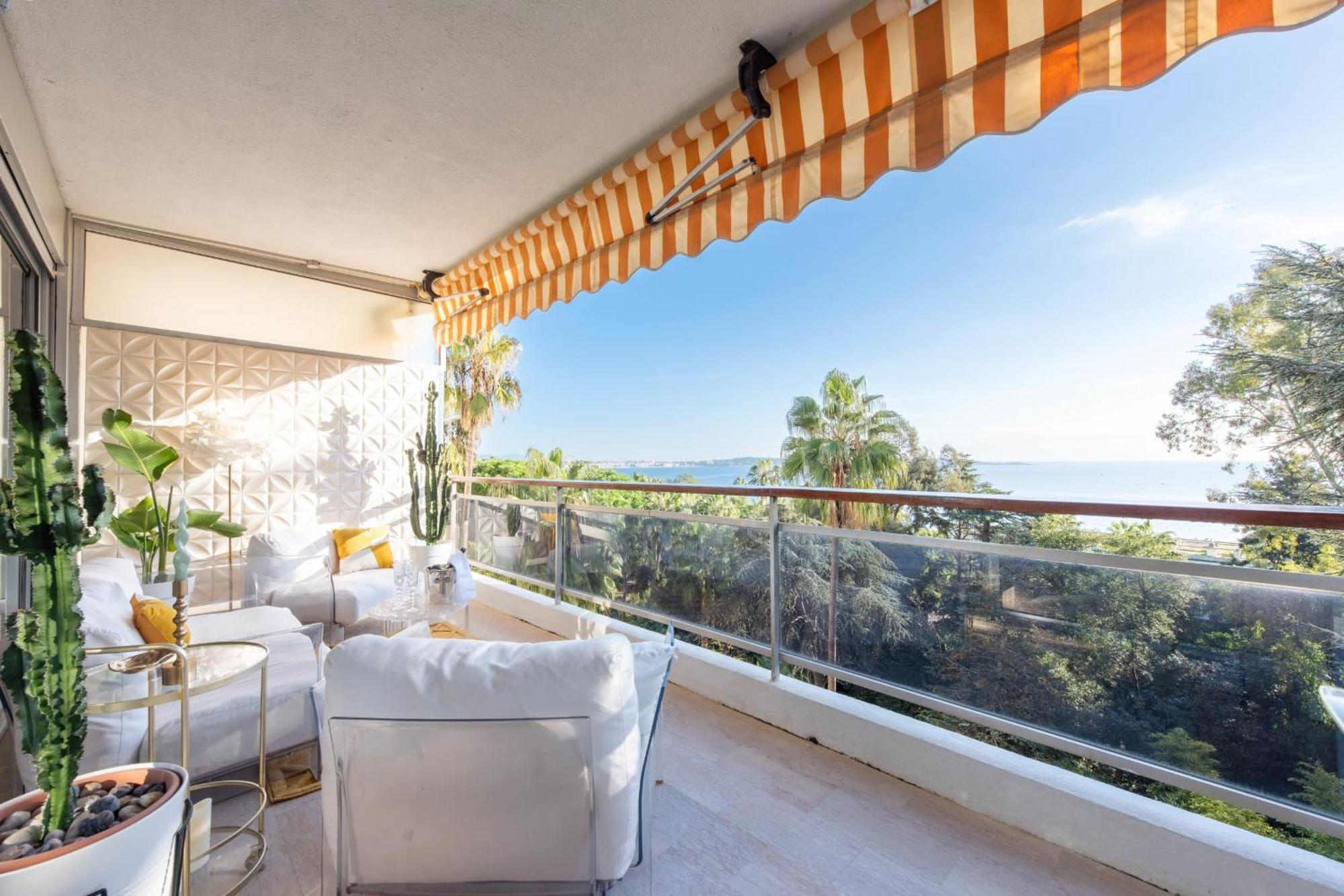 Cote D'Azur Sea View Tennis Beach Access Vallauris Bagian luar foto