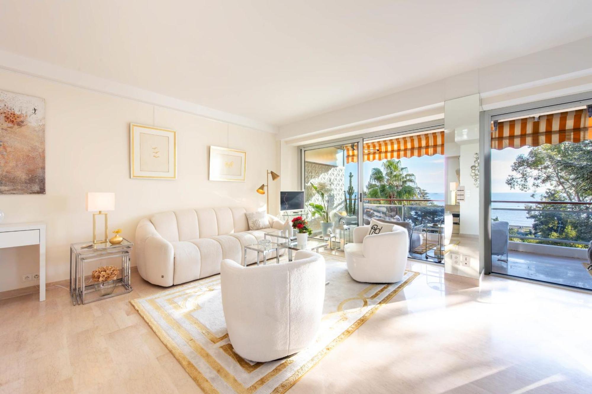 Cote D'Azur Sea View Tennis Beach Access Vallauris Bagian luar foto